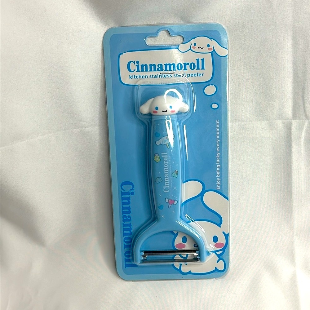 Sanrio Cinnamoroll Stainless Steel Fruit Peeler Tool for Effortless Peel…